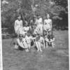 Klasa IX B na biwaku  - czerwiec 1963 r.