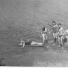Klasa IX B na biwaku  - czerwiec 1963 
