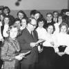 Pierwsza studniówka LO w nowym budynku 1972 r.4
